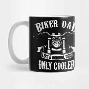 Biker Dad Motorcycle Father'S Day Mug